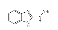 2H-Benzimidazol-2-one,1,3-dihydro-4-methyl-,hydrazone(9CI) picture