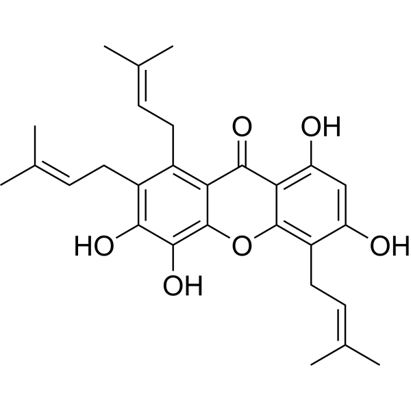 Isogarciniaxanthone E structure