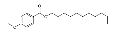 4-Methoxybenzoic acid undecyl ester结构式