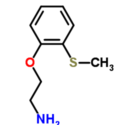 2-[2-(Methylthio)phenoxy]ethylamine structure