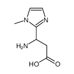 1H-Imidazole-2-propanoicacid,beta-amino-1-methyl-(9CI) Structure