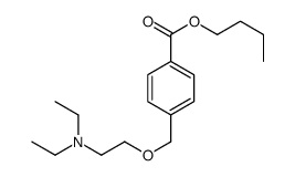 BENZOIC ACID, p-((2-DIETHYLAMINOETHOXY)METHYL)-, BUTYL ESTER picture