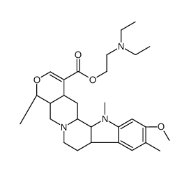 Dimethyl-1,10 dihydro-2,7 tetraphyllinate de diethylamino-2-ethyle Structure