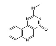 2-(methylamino)-[1,2,4]triazino[6,5-c]quinoline 4-oxide结构式