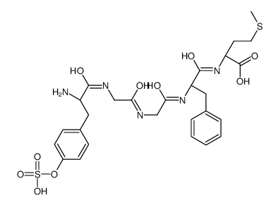 enkephalin-Met, Tyr-O-sulfate Structure