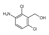 3-氨基-2,6-二氯苯甲醇结构式