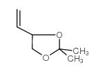 2,2-二甲基-4-乙烯基-1,3-二氧戊环结构式