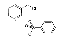 3-chloromethylpyridine benzenesulfonate Structure