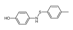 toluene-4-sulfenic acid-(4-hydroxy-anilide) Structure