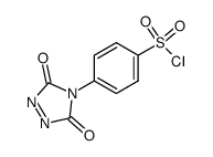 4-<4-(Chlorosulfonyl)phenyl>-1,2,4-triazoline-3,5-dione Structure