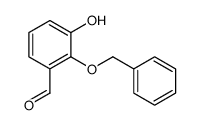 3-hydroxy-2-phenylmethoxybenzaldehyde Structure