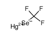 bis(trifluoromethylseleno)mercury Structure