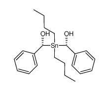 Bu2Sn[CH(OH)Ph]2 Structure