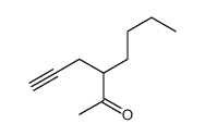 3-prop-2-ynylheptan-2-one Structure