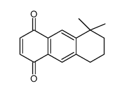 8,8-dimethyl-6,7-dihydro-5H-anthracene-1,4-dione Structure