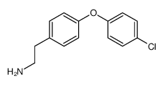 2-[4-(4-chloro-phenoxy)-phenyl]-ethylamine Structure