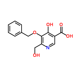 5-(Benzyloxy)-4-hydroxy-6-(hydroxymethyl)nicotinic acid Structure