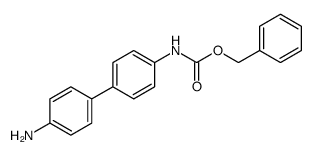 (4'-amino-biphenyl-4-yl)-carbamic acid benzyl ester结构式