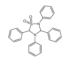 2,3,4,5-tetraphenyl-1,2,4-thiadiazolidine 1,1-dioxide Structure