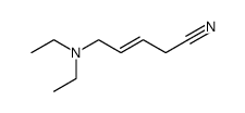 5-diethylamino-pent-3-enenitrile Structure