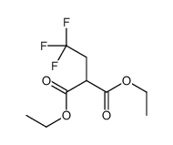 diethyl 2-(2,2,2-trifluoroethyl)propanedioate Structure