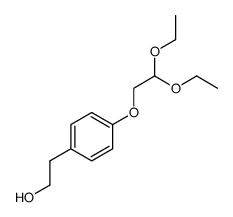 2-(4-(2,2-diethoxyethoxy)phenyl)ethanol结构式