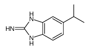 6-propan-2-yl-1H-benzimidazol-2-amine结构式