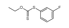 3-fluorophenyl ethyl xanthate Structure