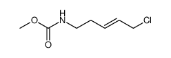 Carbamic acid,(5-chloro-3-pentenyl)-,methyl ester (9CI) Structure