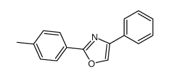 2-(4-methylphenyl)-4-phenyl-1,3-oxazole Structure