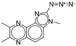 2-Azido-3,7,8-trimethyl-3H-imidazo[4,5-f]quinoxaline-d3 structure