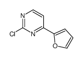 2-Chloro-4-(2-furyl)pyrimidine structure