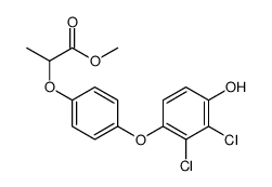 methyl 2-[4-(2,3-dichloro-4-hydroxyphenoxy)phenoxy]propanoate Structure