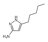 1H-Pyrazol-3-amine,5-pentyl-结构式