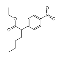 ethyl 2-(4-nitrophenyl)hexanoate结构式