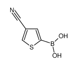 (4-cyanothiophen-2-yl)boronic acid Structure