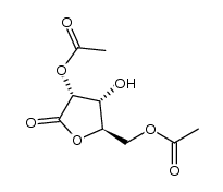 2,5-O-diacetyl-D-ribonolactone结构式