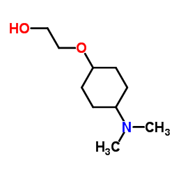 2-{[4-(Dimethylamino)cyclohexyl]oxy}ethanol结构式