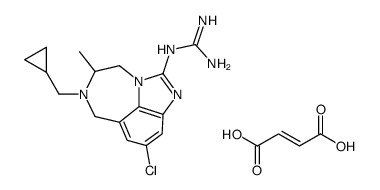 Imidazo[4,5,1-jk][1,4]benzodiazepine, guanidine deriv. Structure