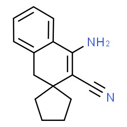 1-amino-3,4-dihydrospiro[naphthalene-3,1'-cyclopentane]-2-carbonitrile picture