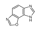 6H-Imidazo[4,5-g]benzoxazole (8CI) Structure