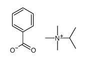 trimethyl(propan-2-yl)azanium,benzoate Structure