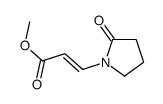 methyl 3-(2-oxopyrrolidin-1-yl)prop-2-enoate Structure