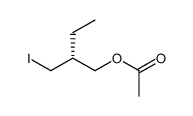 (R)-2-(iodomethyl)butyl acetate Structure