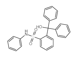 Benzenesulfonamide,2-(hydroxydiphenylmethyl)-N-phenyl- picture