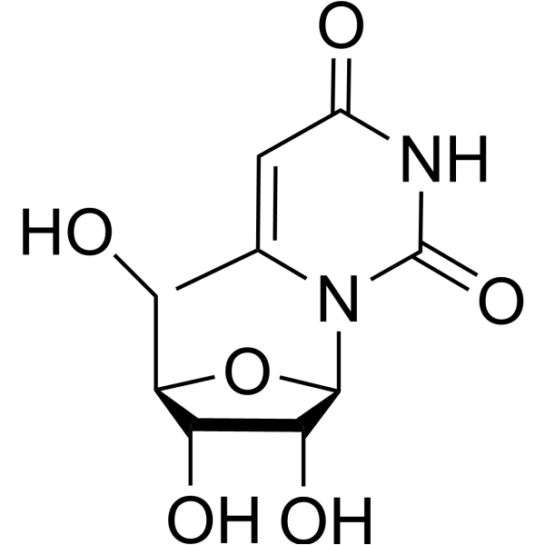 Uridine, 6-methyl- Structure