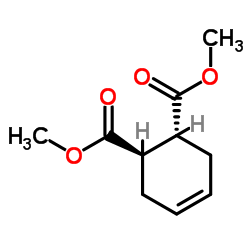 Dimethyl 4-cyclohexene-1,2-dicarboxylate structure