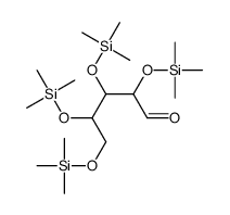 2-O,3-O,4-O,5-O-Tetrakis(trimethylsilyl)-D-xylose结构式