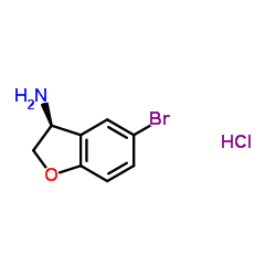 (S)-5-溴-2,3-二氢苯并呋喃-3-胺盐酸盐图片