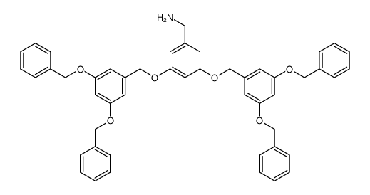 3,5-Bis-(3,5-bis-benzyloxy-benzyloxy)-benzylamine结构式